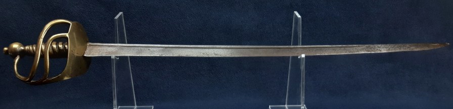 English 1751 Pattern Infantry Hanger, 2nd West Riding of Yorkshire Militia, by Samuel Harvey 2